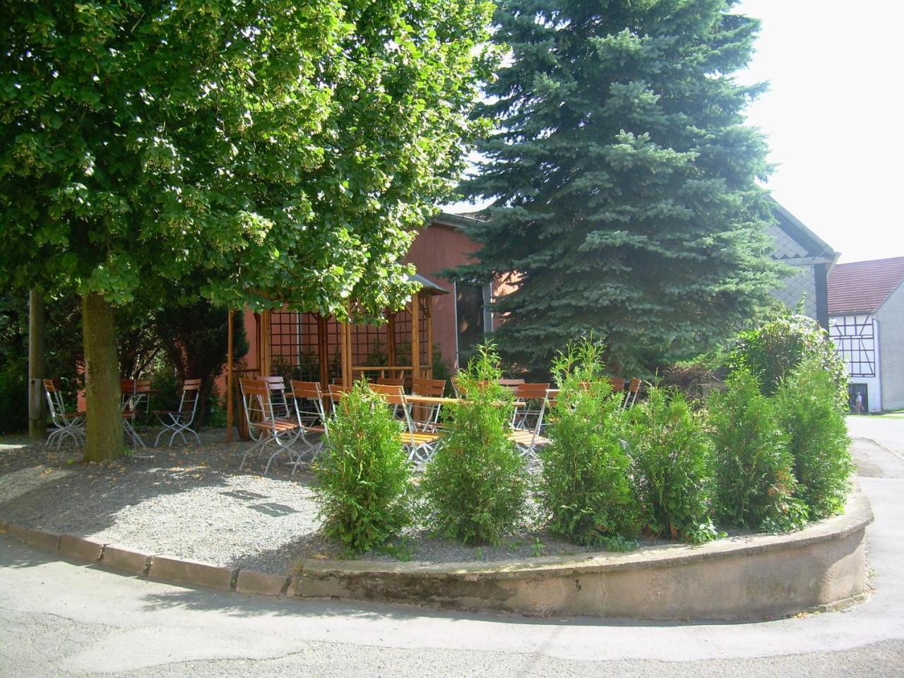 Landgasthof "Zur Linde" Dreba Exteriér fotografie