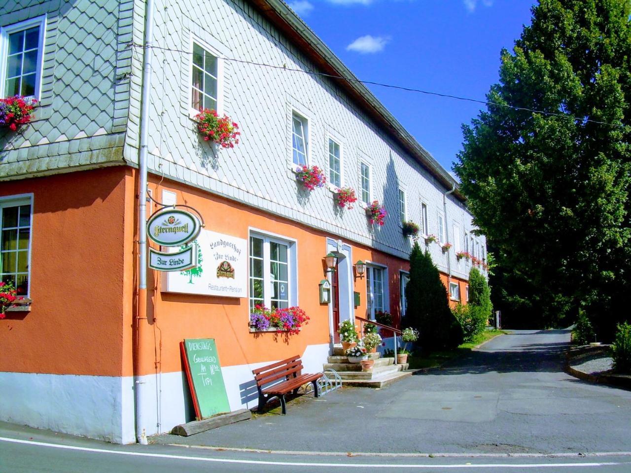 Landgasthof "Zur Linde" Dreba Exteriér fotografie